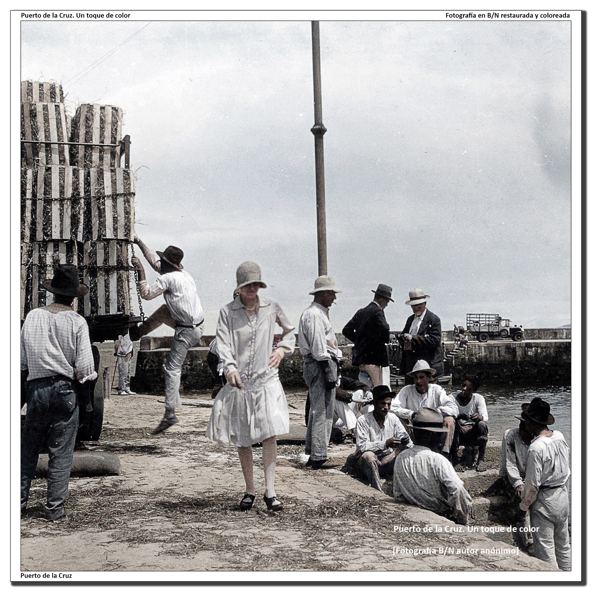 Variada actividad en el muelle – 1930/40