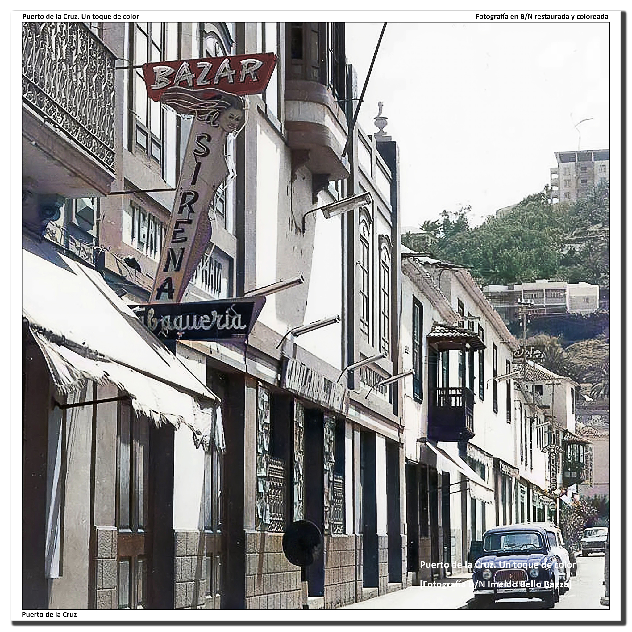 Calle san Juan y teatro Topham – 1965