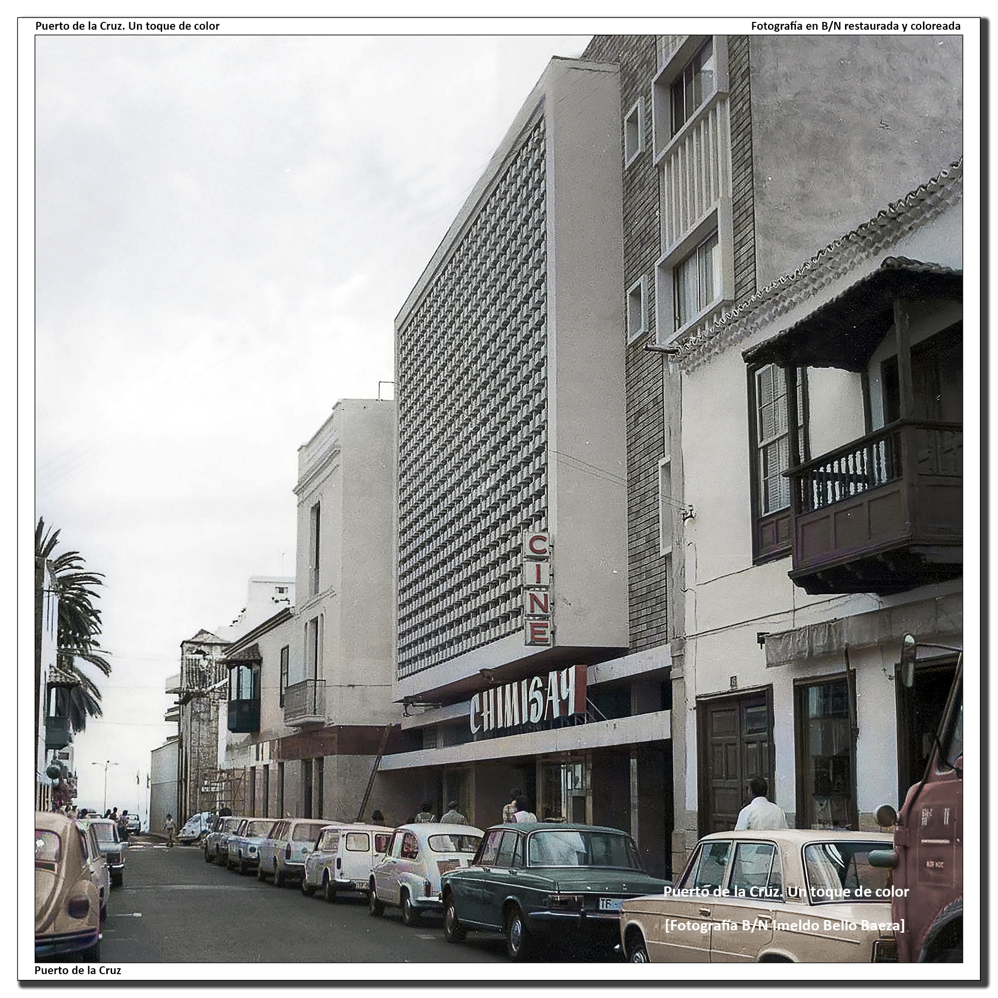 Calle san Juan y cine Chimisay – 1975