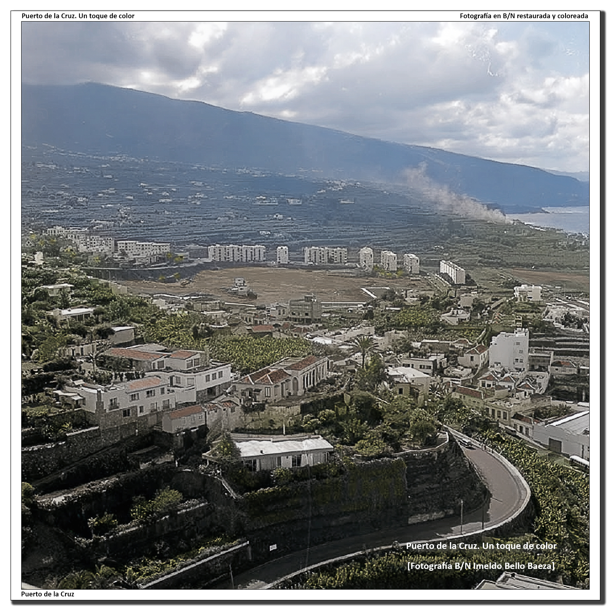 Panorámica desde el edificio Belair – 1967
