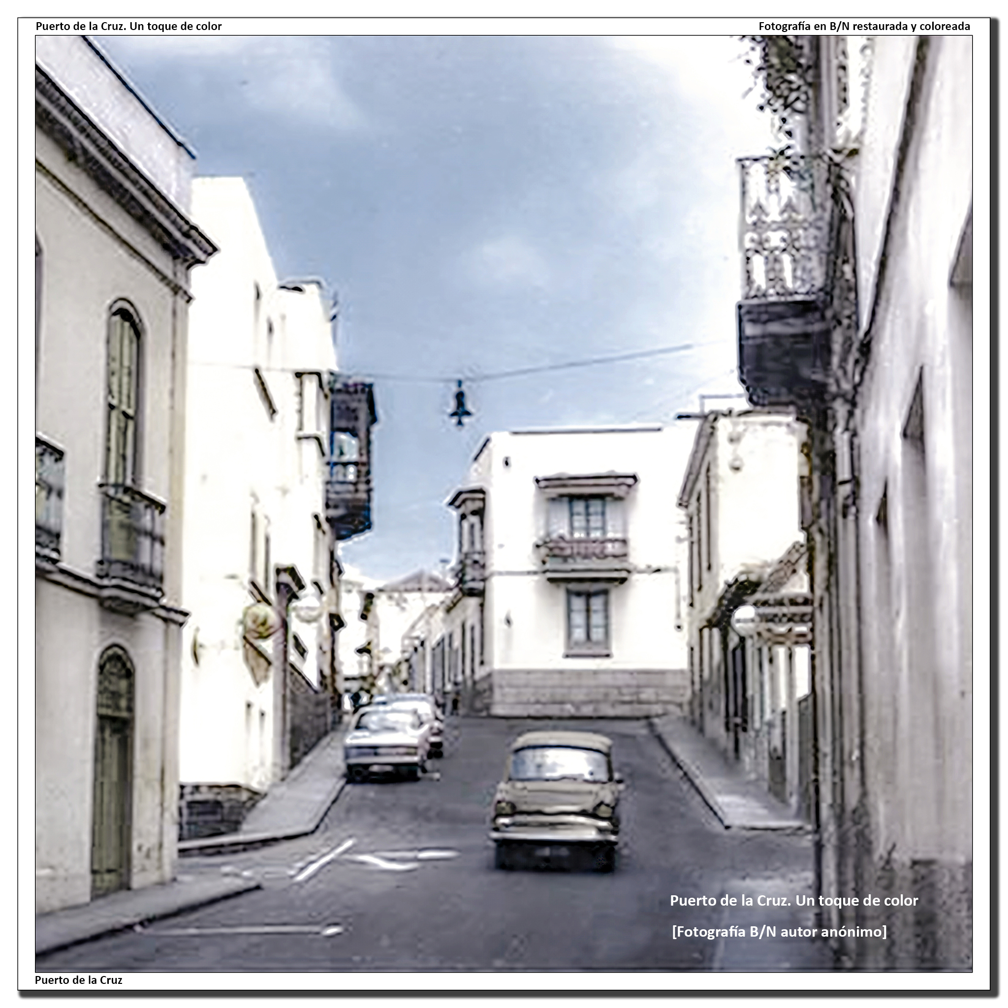 Calle Luís de la Cruz – 1965