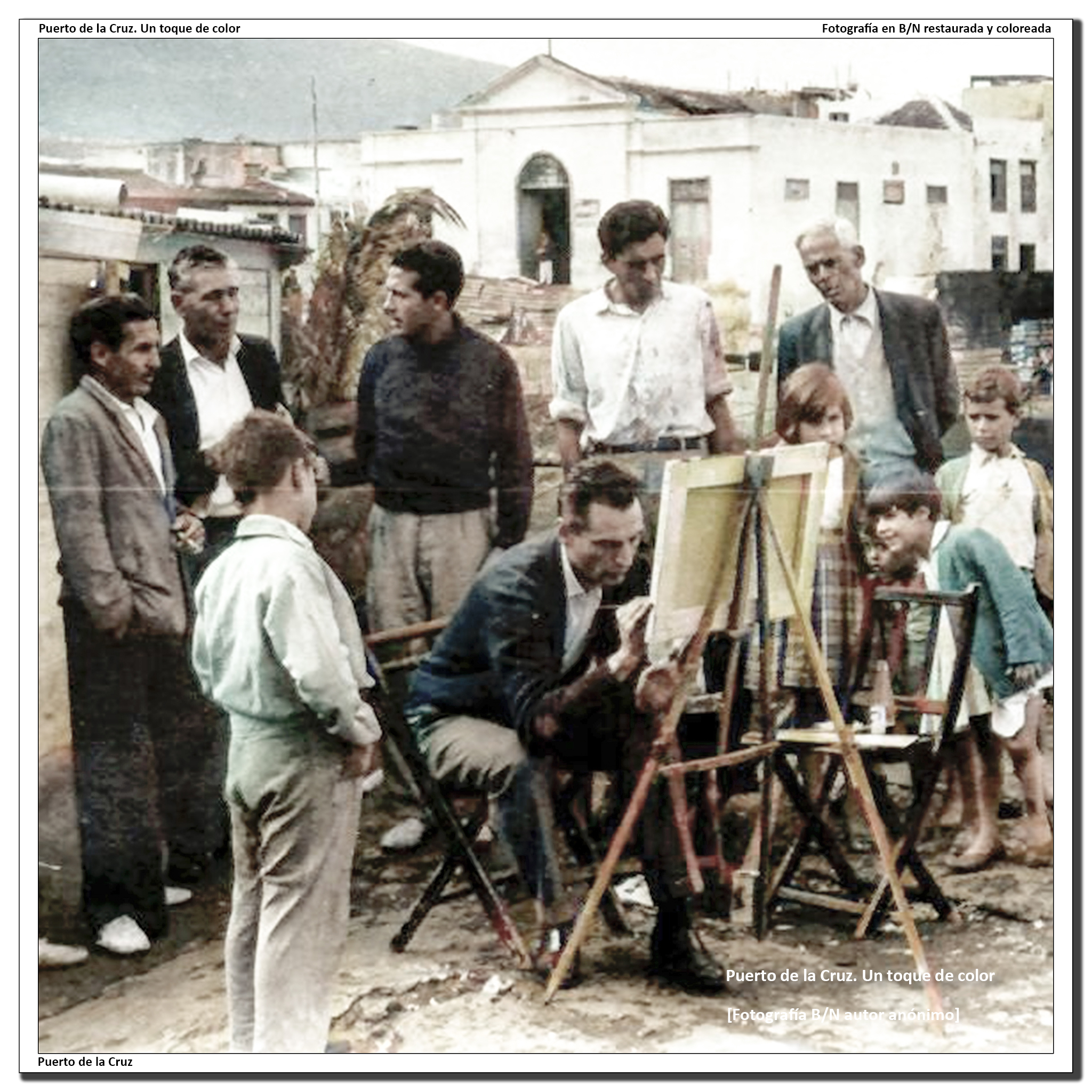 El acuarelista Juan Ruano – 1955