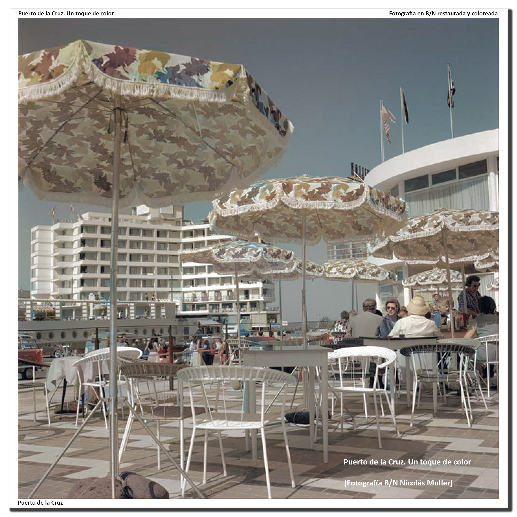 Terraza de Martiánez – 1964