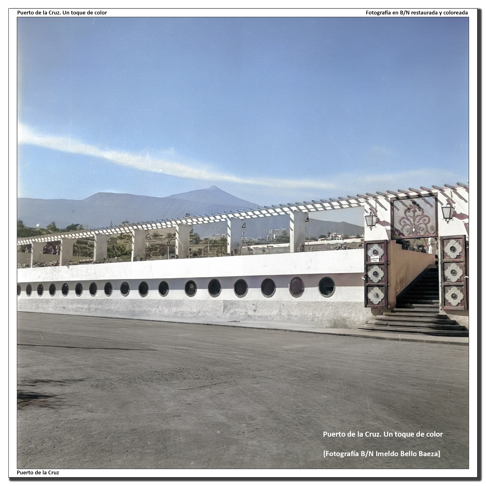 Fachada de las Piscinas de Martiánez – 1957
