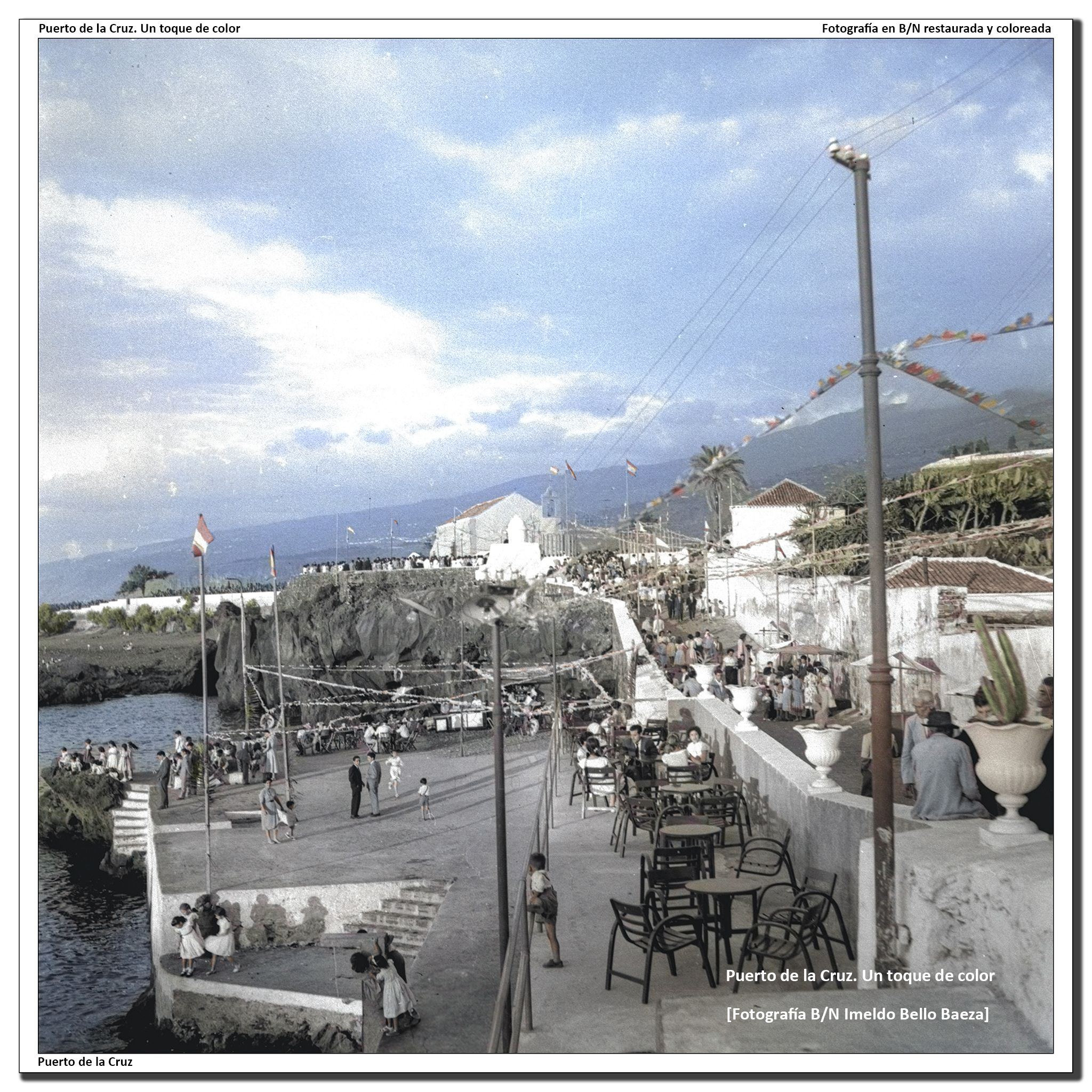 Terraza, Paseo y Ermita de san Telmo – 1957