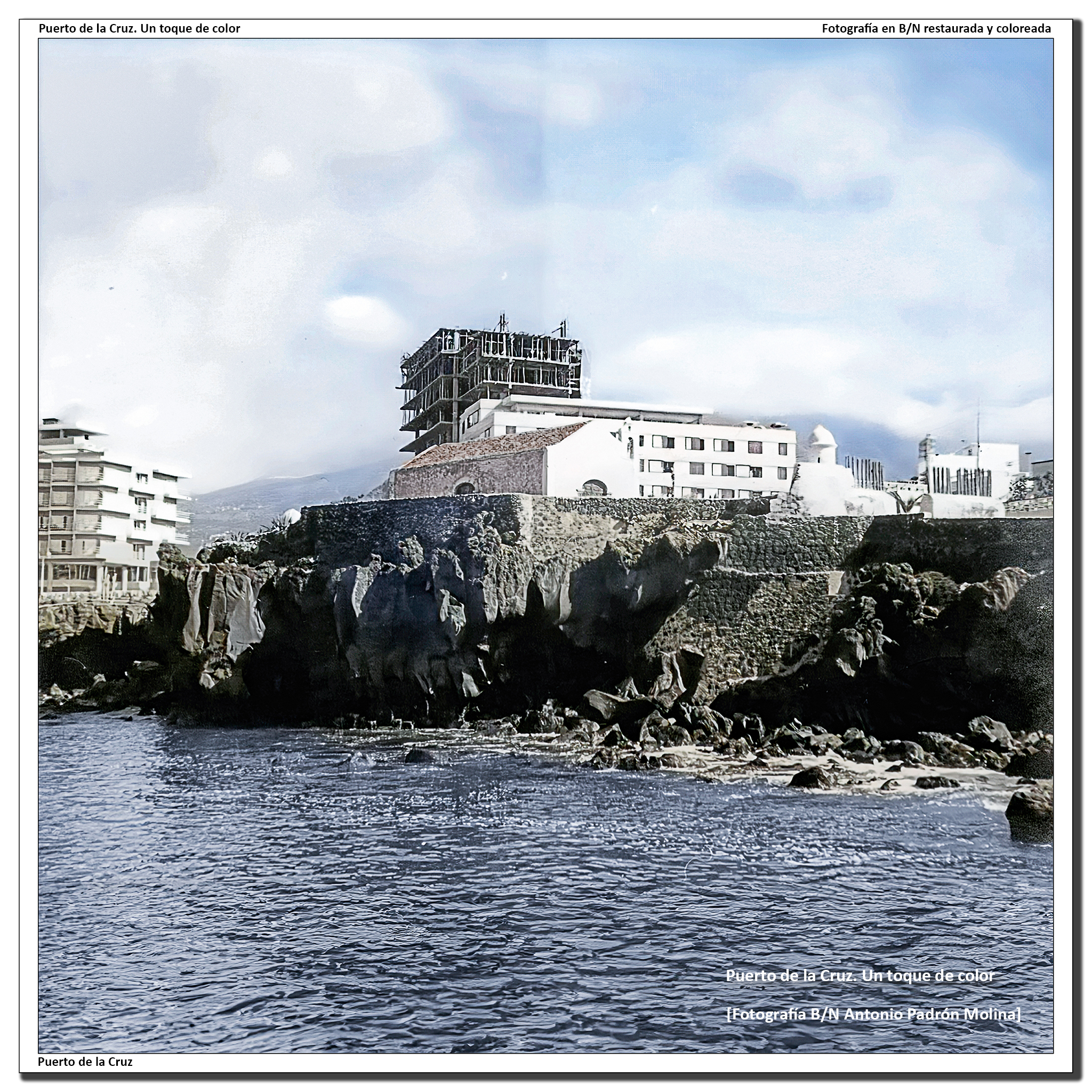 Muelle de san Telmo y su ermita – 1961