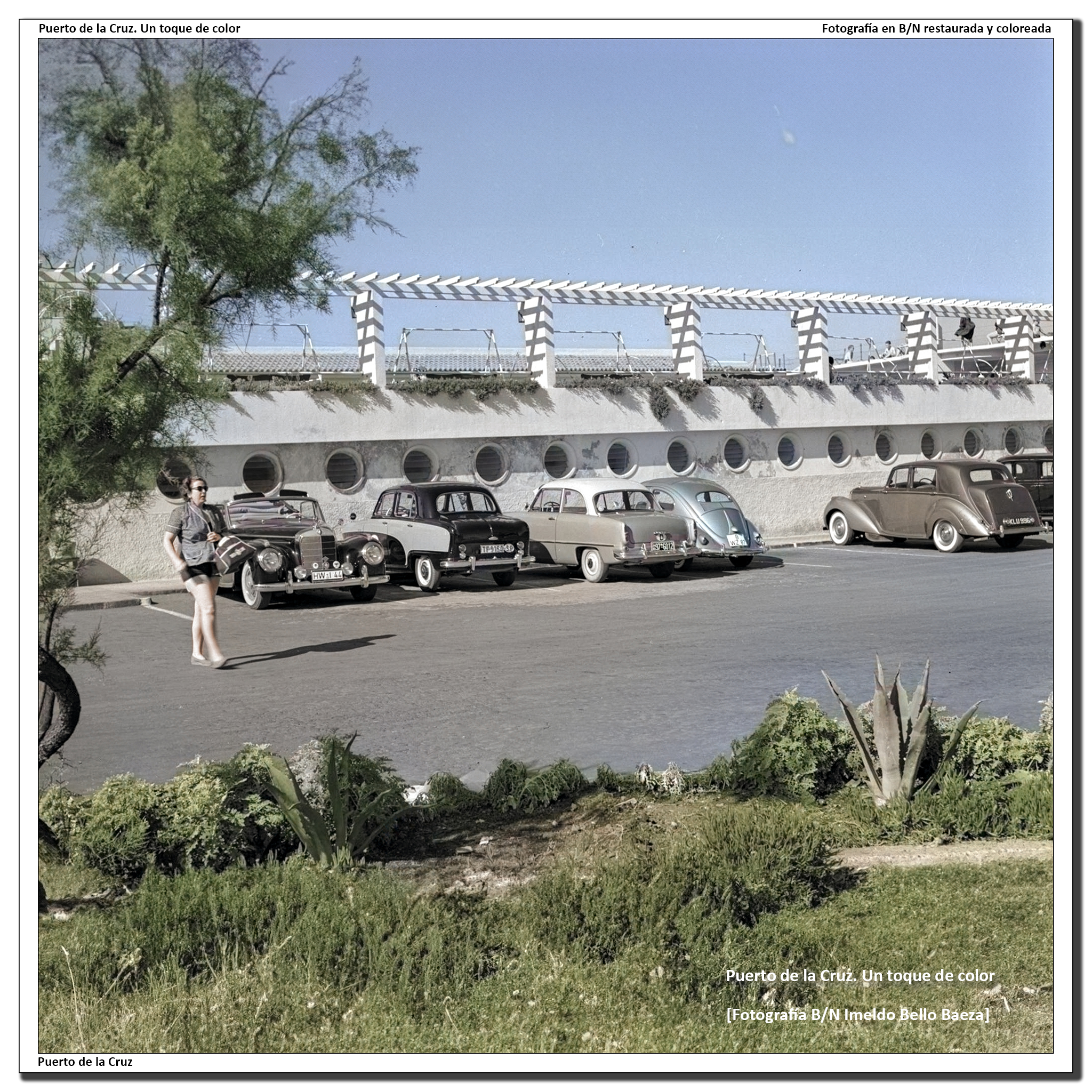 Fachada de las Piscinas de Martiánez – 1957