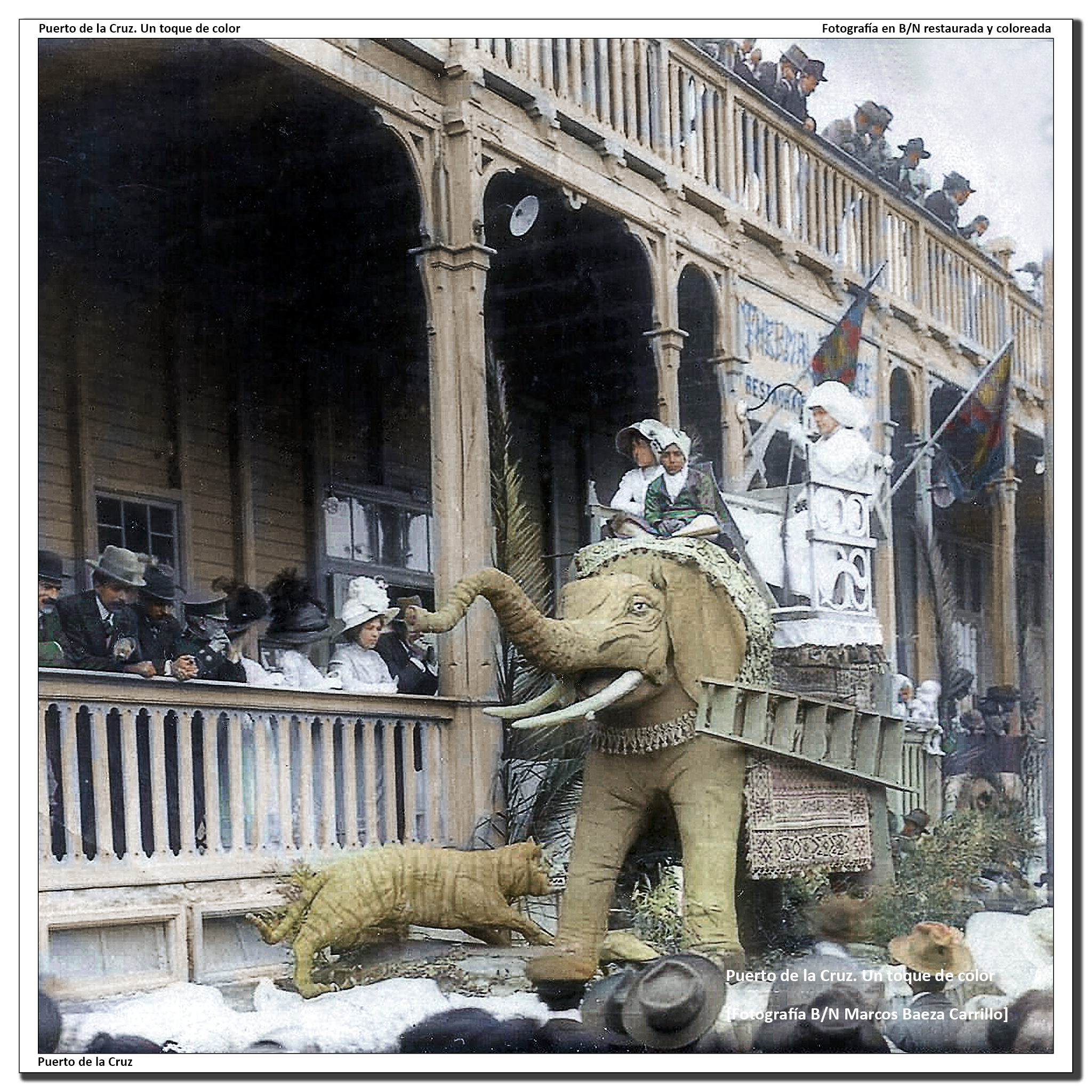 Coso de Carnaval en Martiánez – 1913