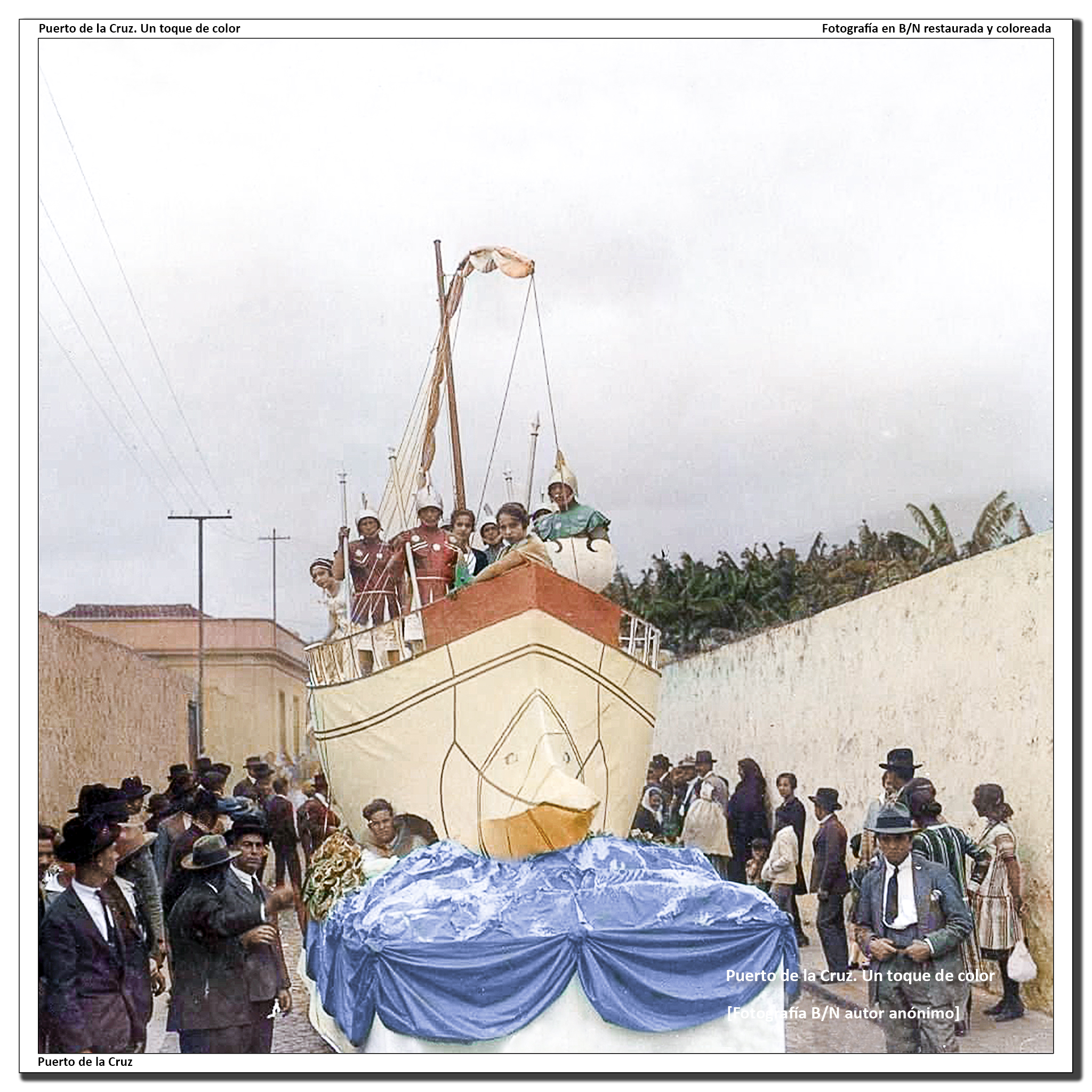 Coso de Carnaval: Galera romana de Ben-Hur – 1928
