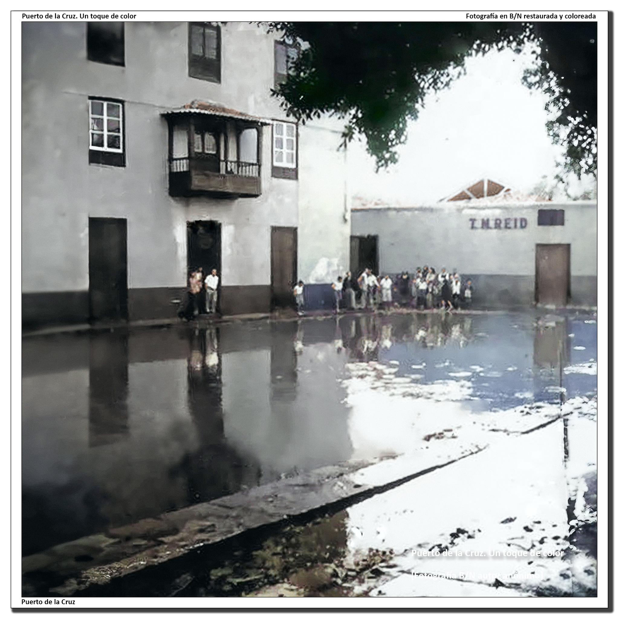 Aluvión en la Plaza del Charco – 1944
