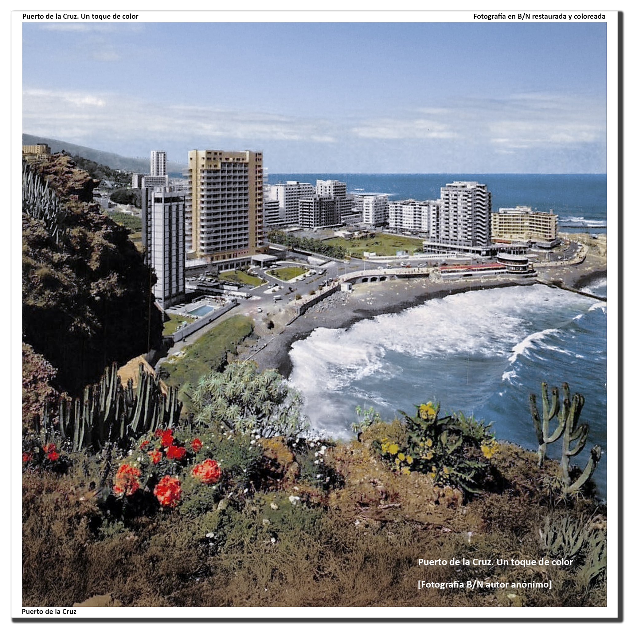 Playa y llanos de Martiánez – 1968