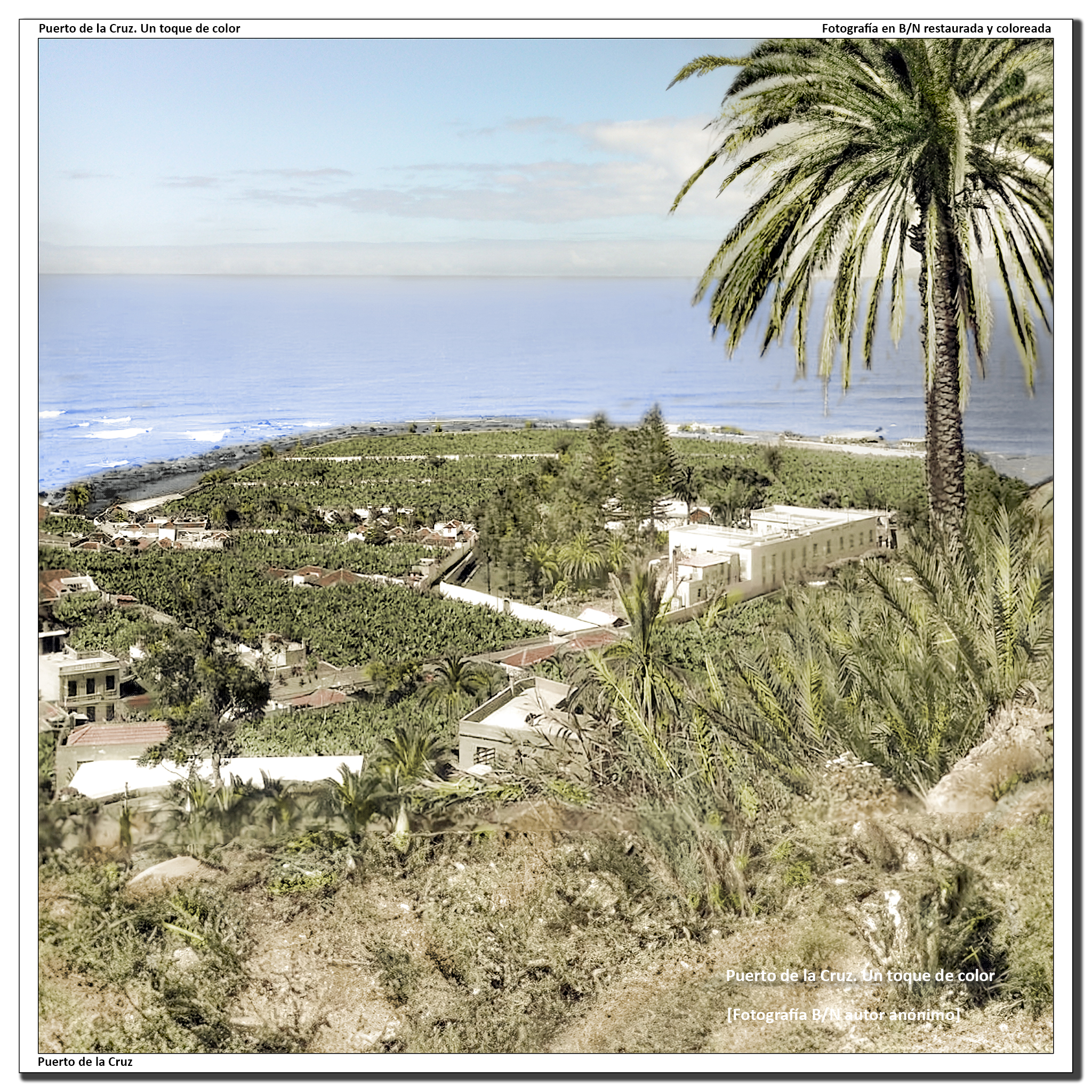 Llanos de Martiánez y hotel Martiánez – 1941