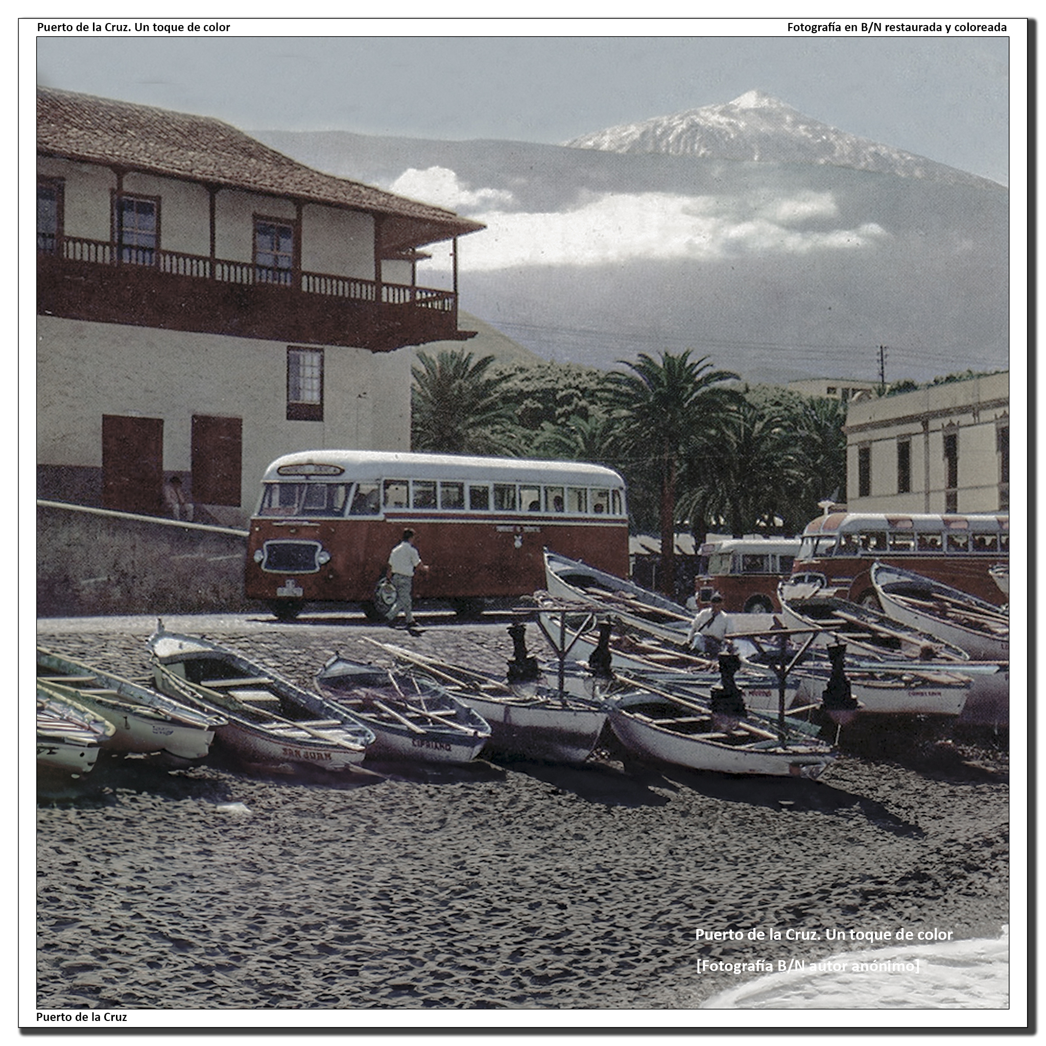 Parada de guaguas y varadero – 1966