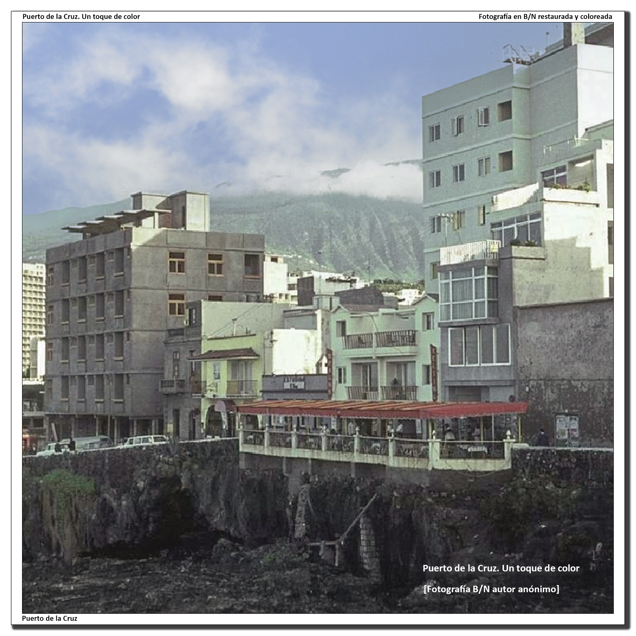 Paseo de san Telmo – Terraza del Rancho Grande – 1968
