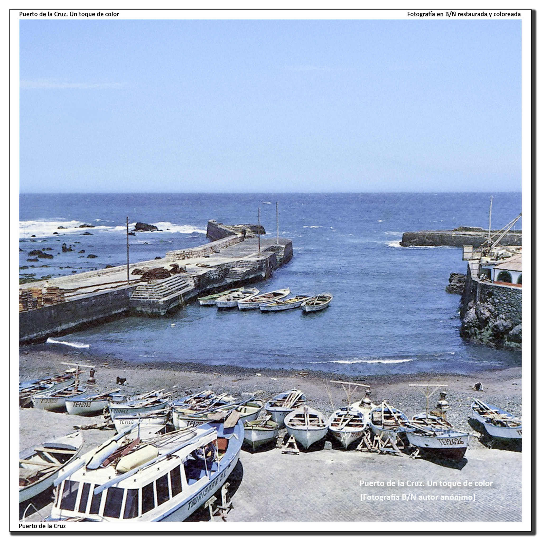 Tarde tranquila en el muelle – 1962