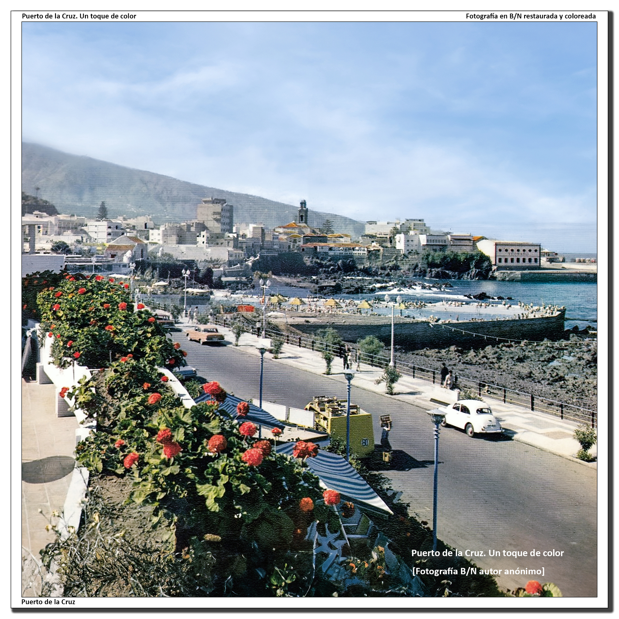 Avenida de Colón y piscinas de san Telmo – 1964