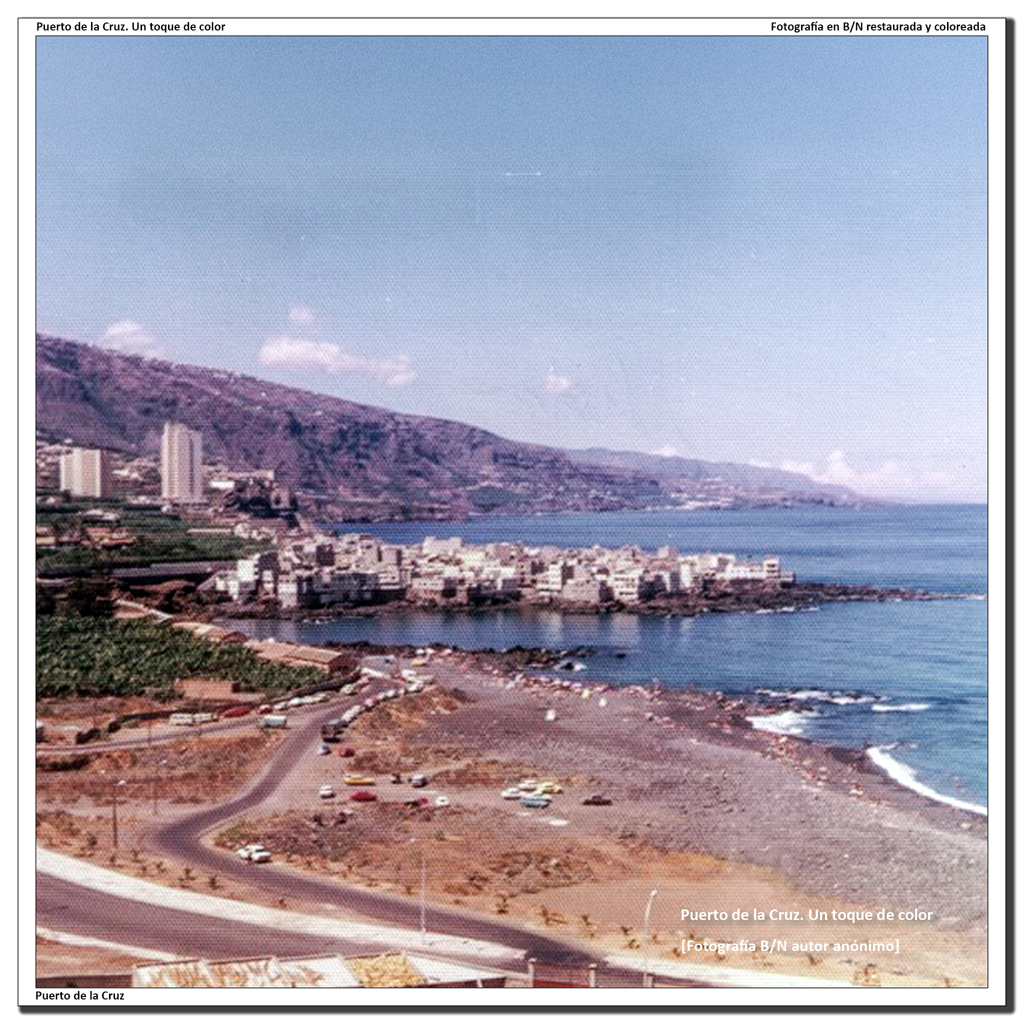 Playas el Charcón y el Castillo, hoy Playa Jardín – 1986