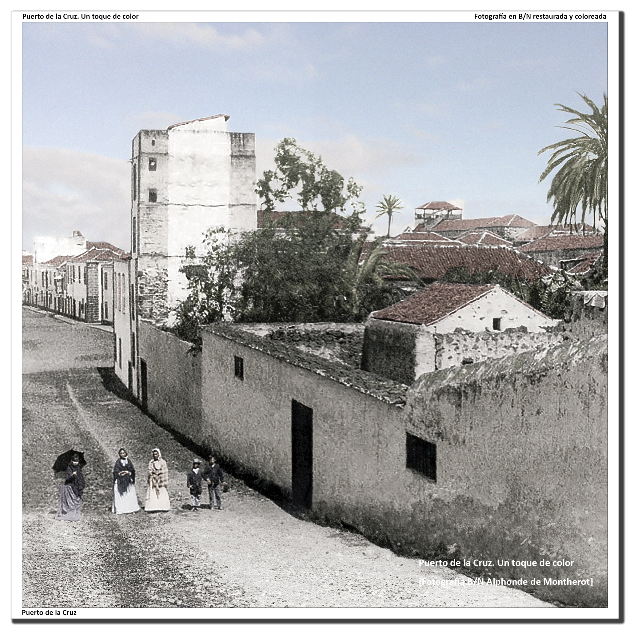 Calle Las Damas – 1890