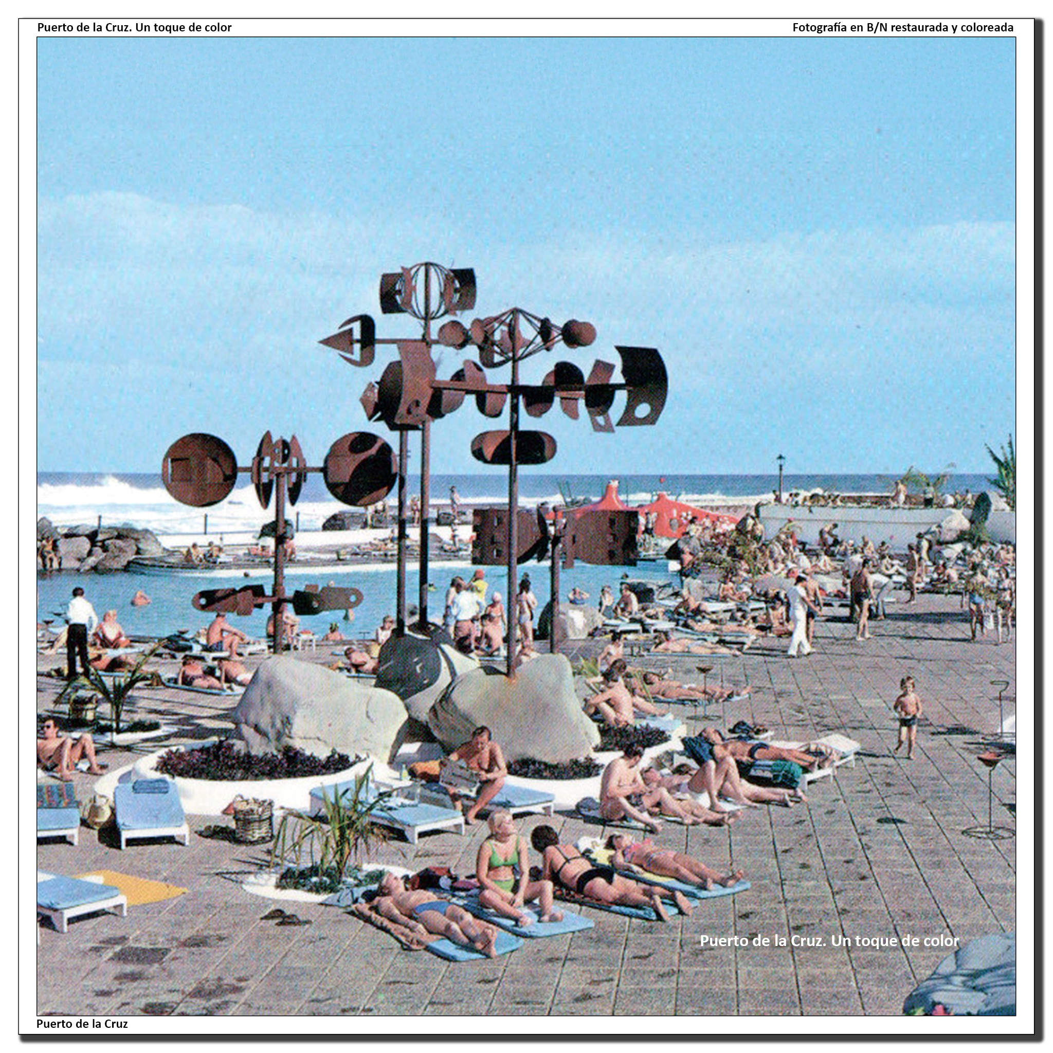 Los alisios, obra escultórica de César Manrique – 1971