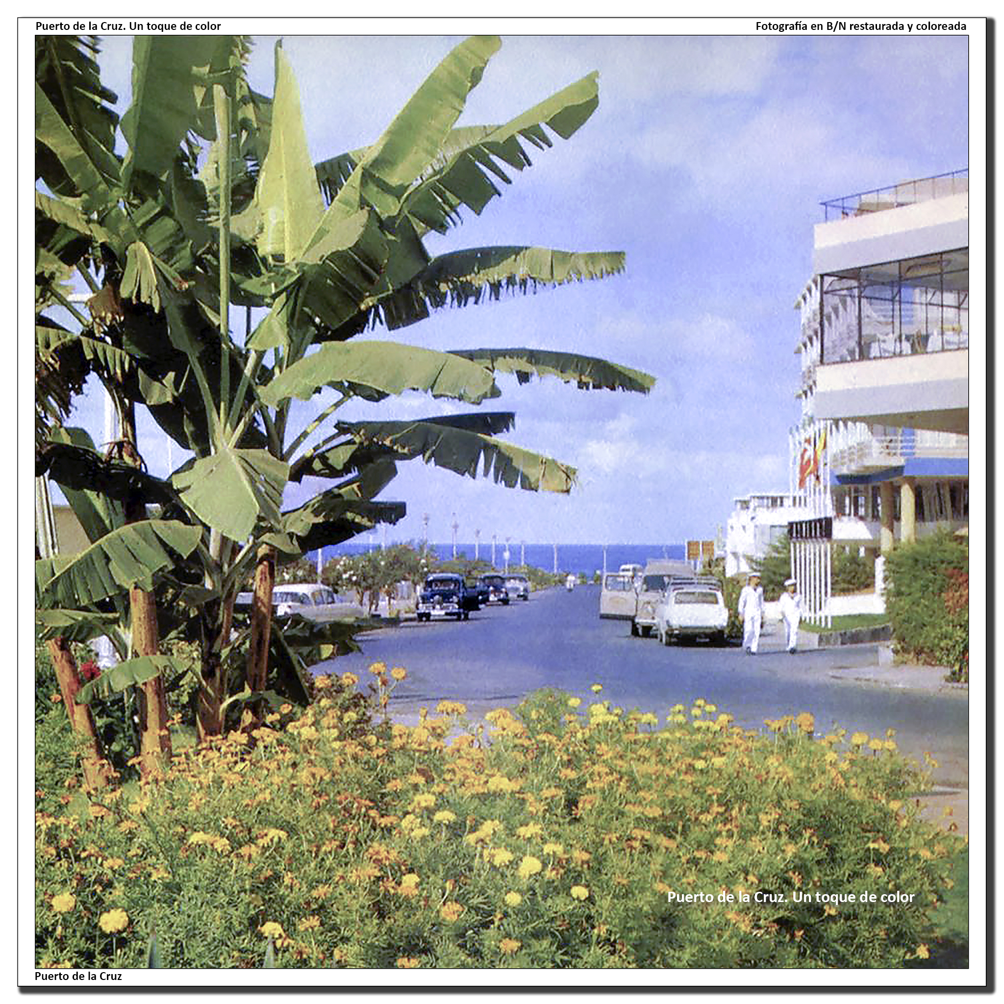 Avenida de Colón desde la plaza de los Reyes Católicos – 1964