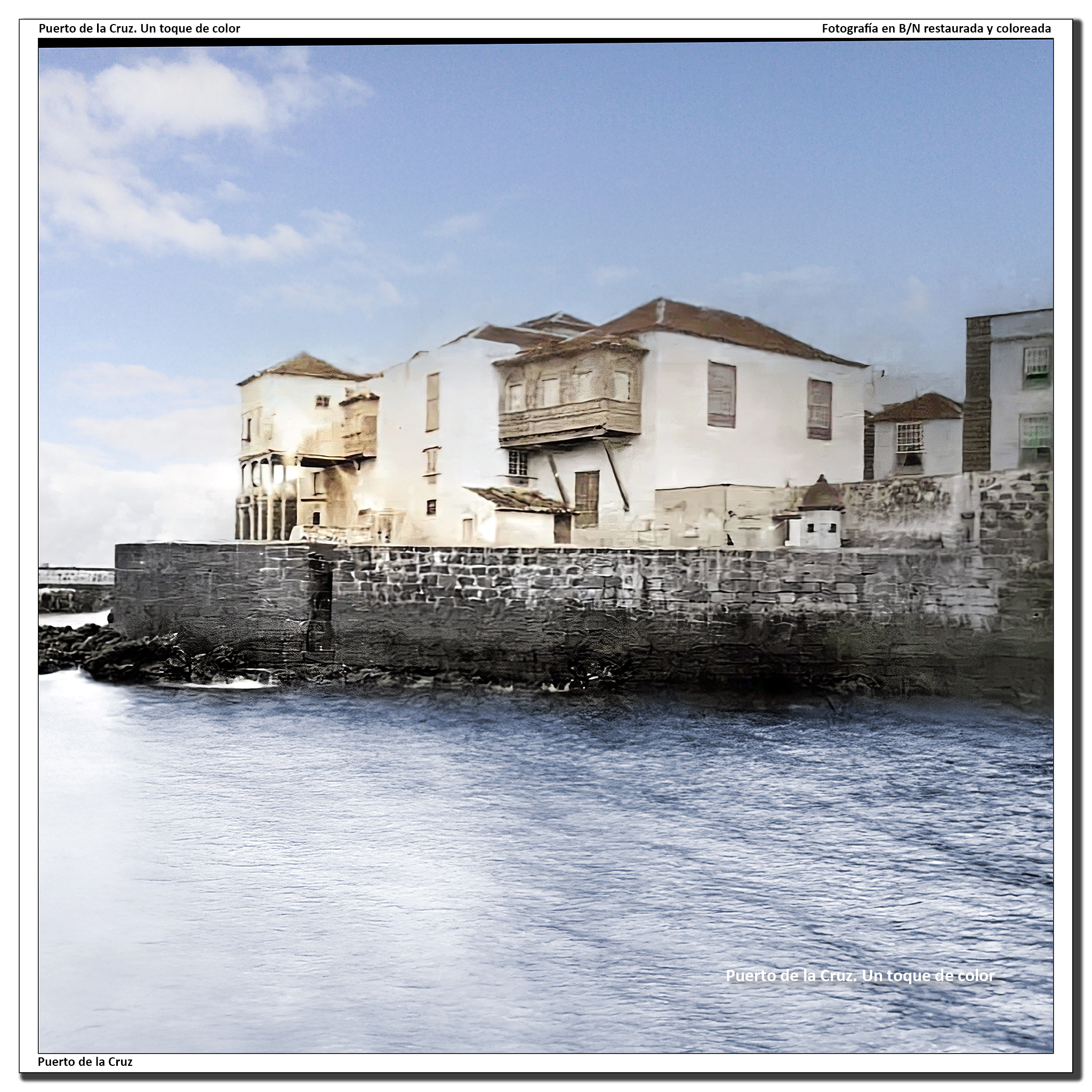 Batería de santa Bárbara y casa de la Real Aduana – 1880